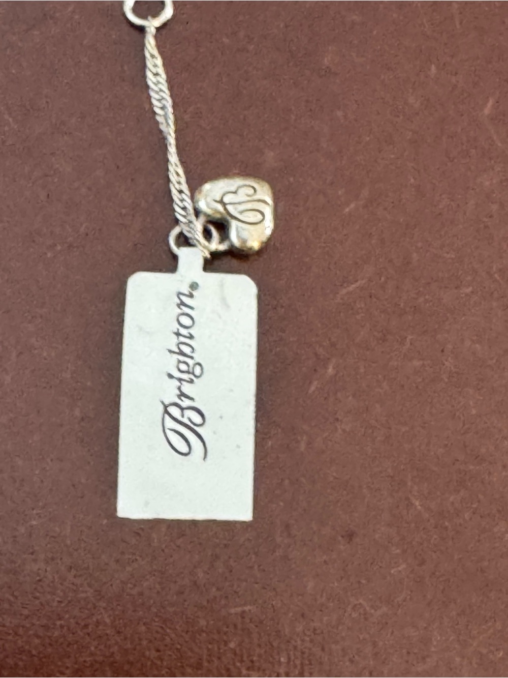 Brighton Multicolor Crystal Heart Pendant Necklace - Picture 7 of 7